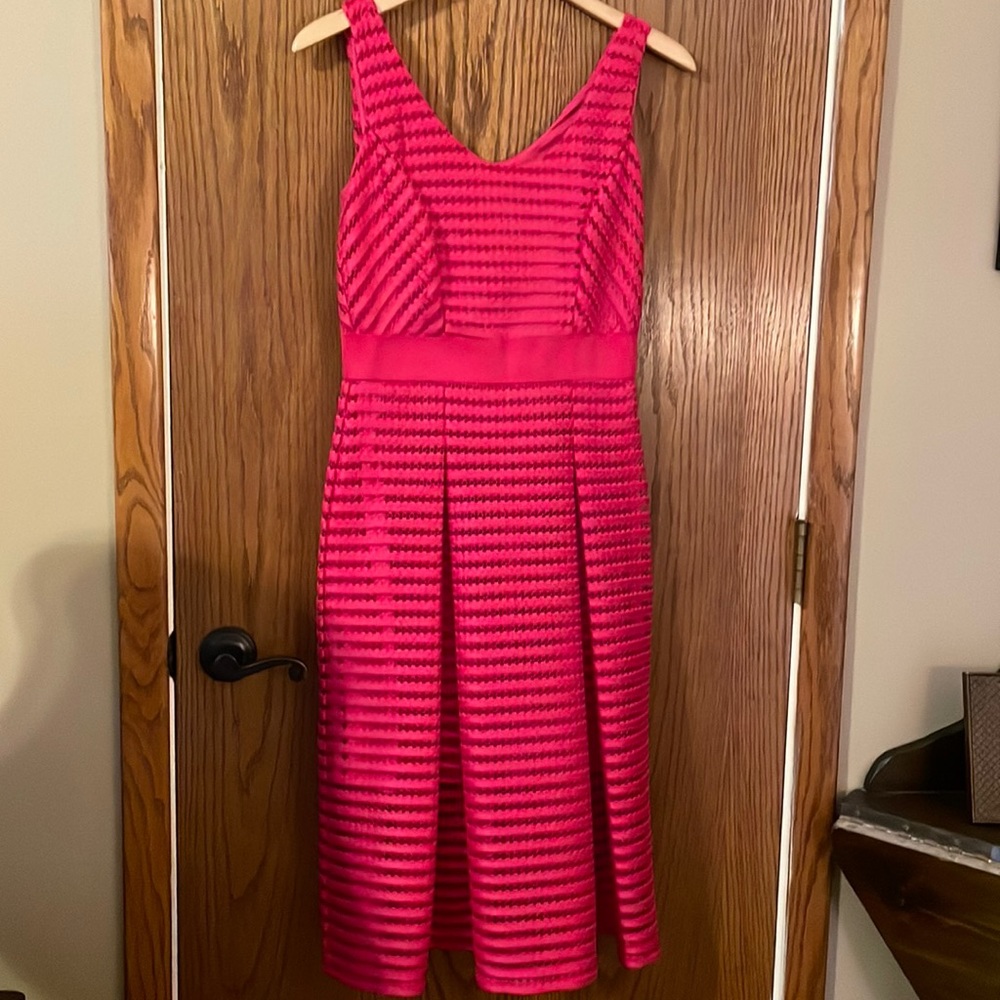 New York & Co. pink lace dress